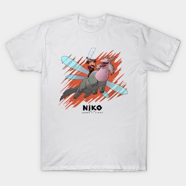 Niko Flicker -Light version T-Shirt by NikoAndTheSwordOfLight